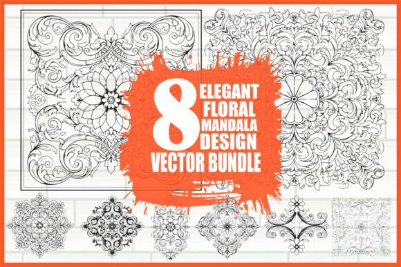 Decorative Floral Mandala Pack: Your Ultimate Design Resource