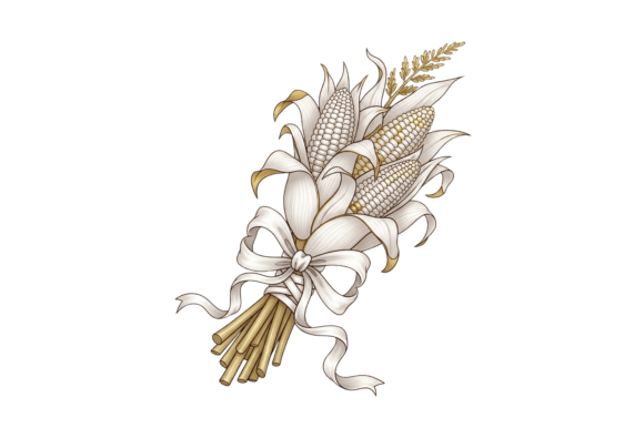 Decorative Harvest Corn Wheat Bundle: A Designer's Take