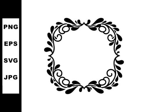 Elegant Black Frames: A Designer's Go-To Asset