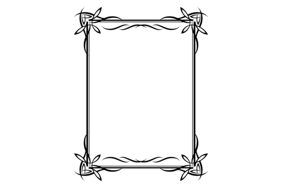 Mastering Decorative Classic Curve Line Black Call