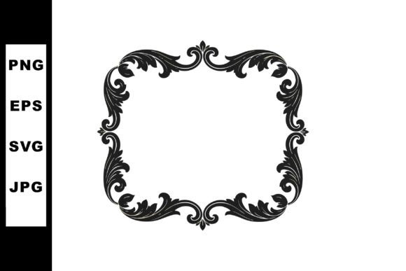 Ornate Decorative Vintage Frame Border V: A Designer's Guide