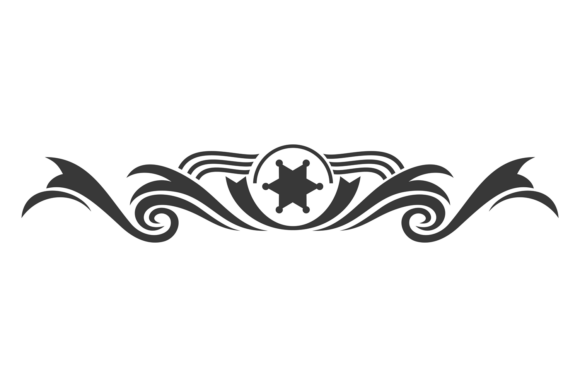 Rustic Charm: Unlocking Western Design with a Sheriff Star Header