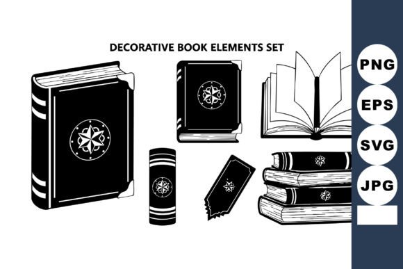 Timeless Design with Decorative Book Elements