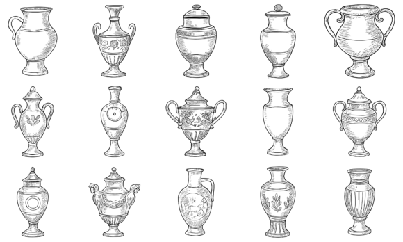 Why the Vintage HandDrawn Decorative Vase Typeface Feels Like a Curated Find