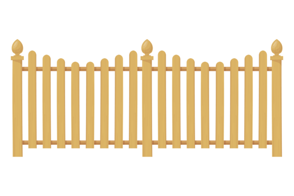 Wooden Fence Decorative Yard Railing: A Creative Asset